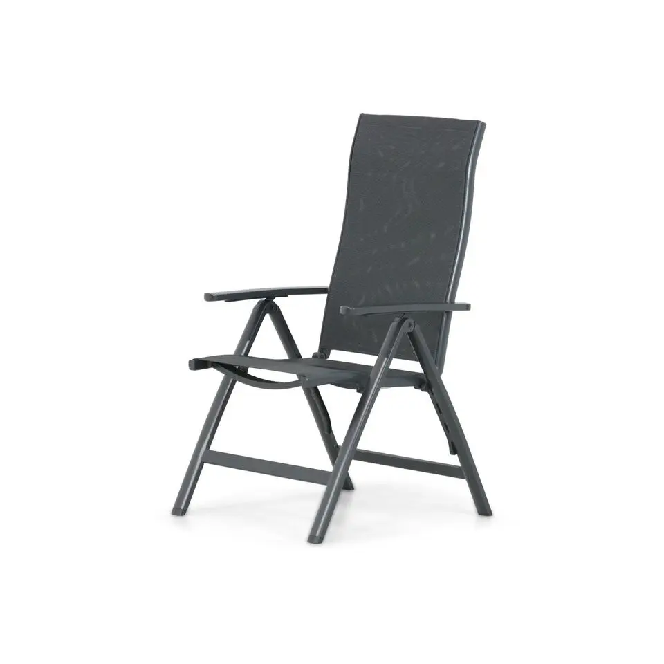 Tuinset 4 personen 200 cm Aluminium/textileen Grijs Hartman Sitges/Solare
