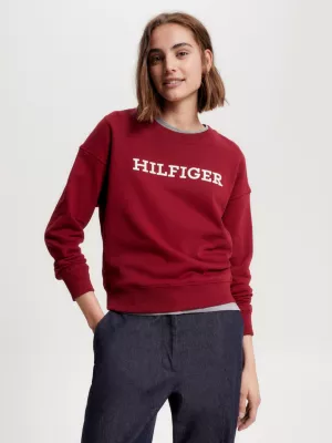 Moletom Hilfiger Monotype com bordado