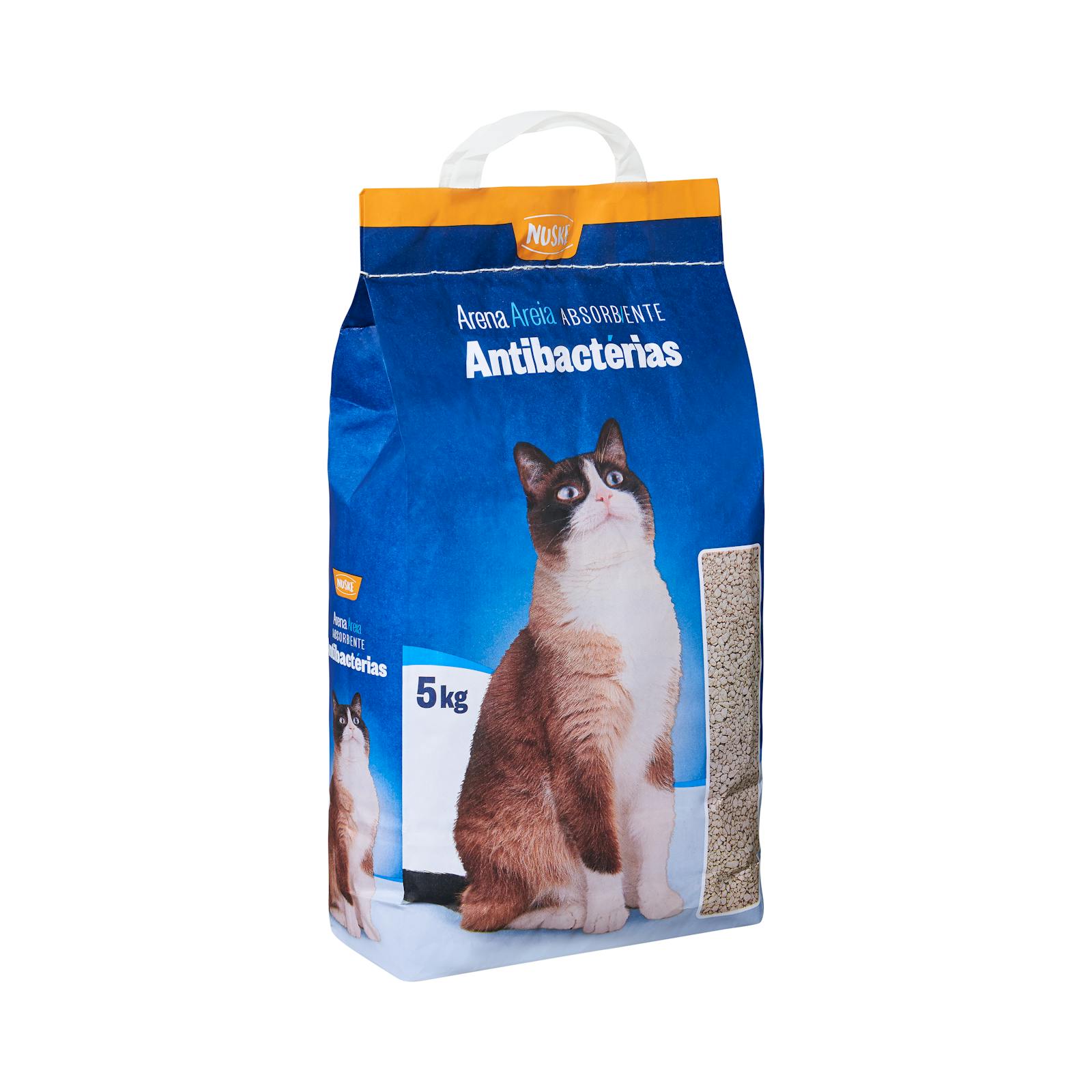 Litière antibactérienne pour chat Nuske
