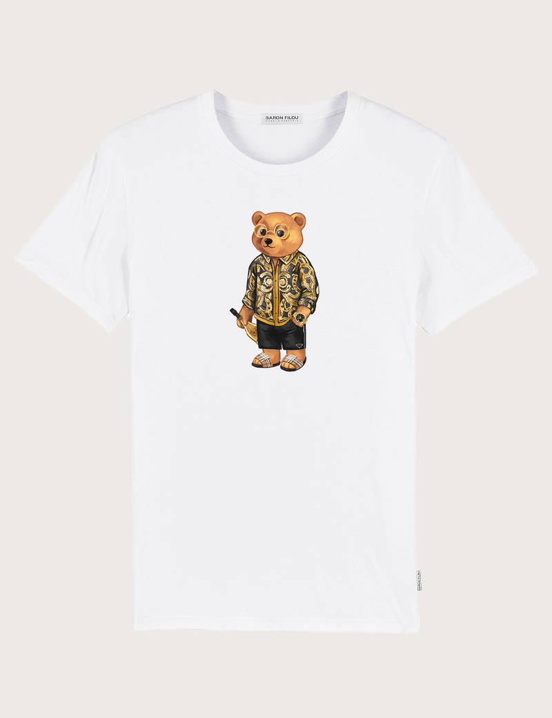 BARON FILOU T-SHIRT HOMME BLANC LXXXI