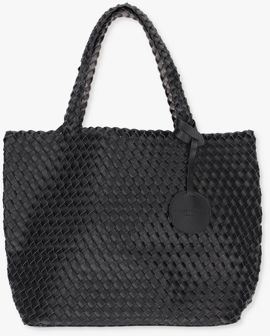 ILSE JACOBSEN zwarte ilse jacobsen handtas tote bag08