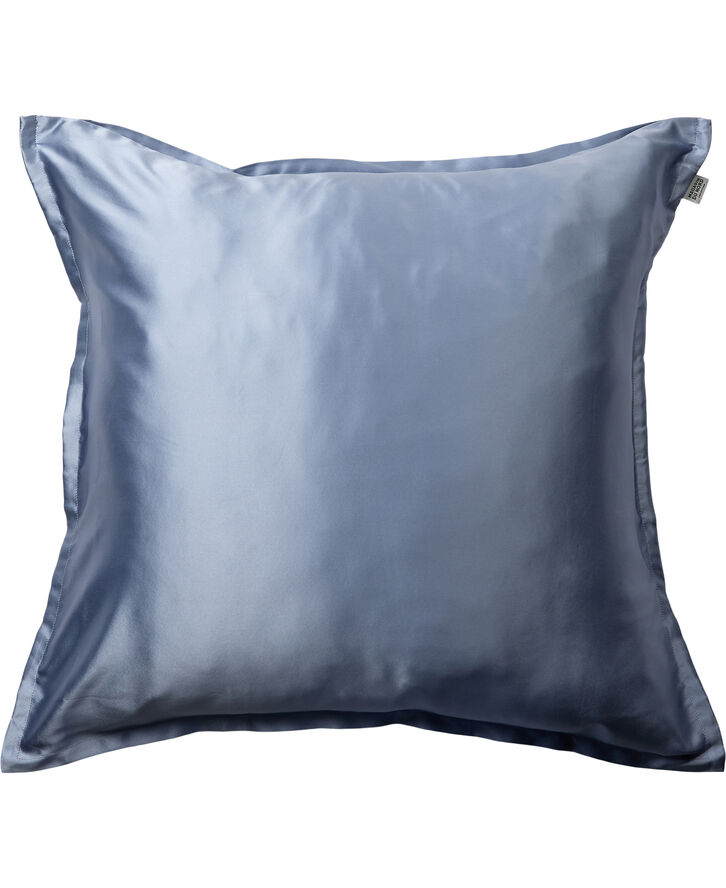 Magasin du Nord Collection Silke pudebetræk med lynlås, 100 % morbærsilke, 60x63 cm, lyseblå