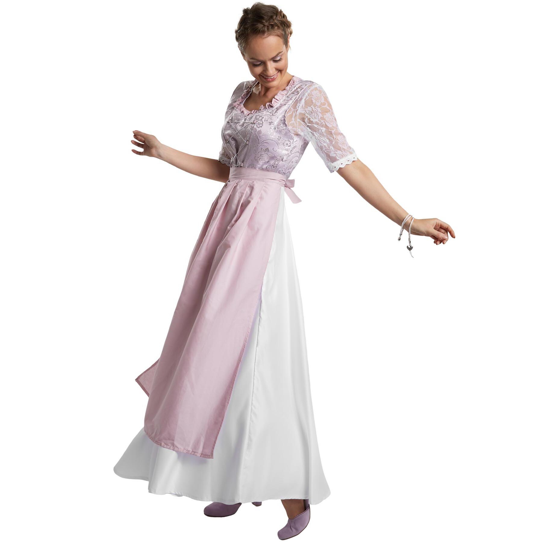 tectake® Frauenkostüm Maxi-Dirndl Neuschwanstein Modell 2