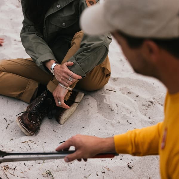 Pantalon randonnée FJALLRAVEN STINA TROUSERS W BUCKWHEAT BROWN