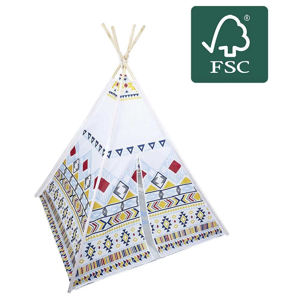Tente Tipi indien en bois