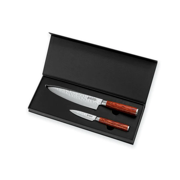 Coffret couteaux Chef + Office Wusaki Pakka X50 Wusaki