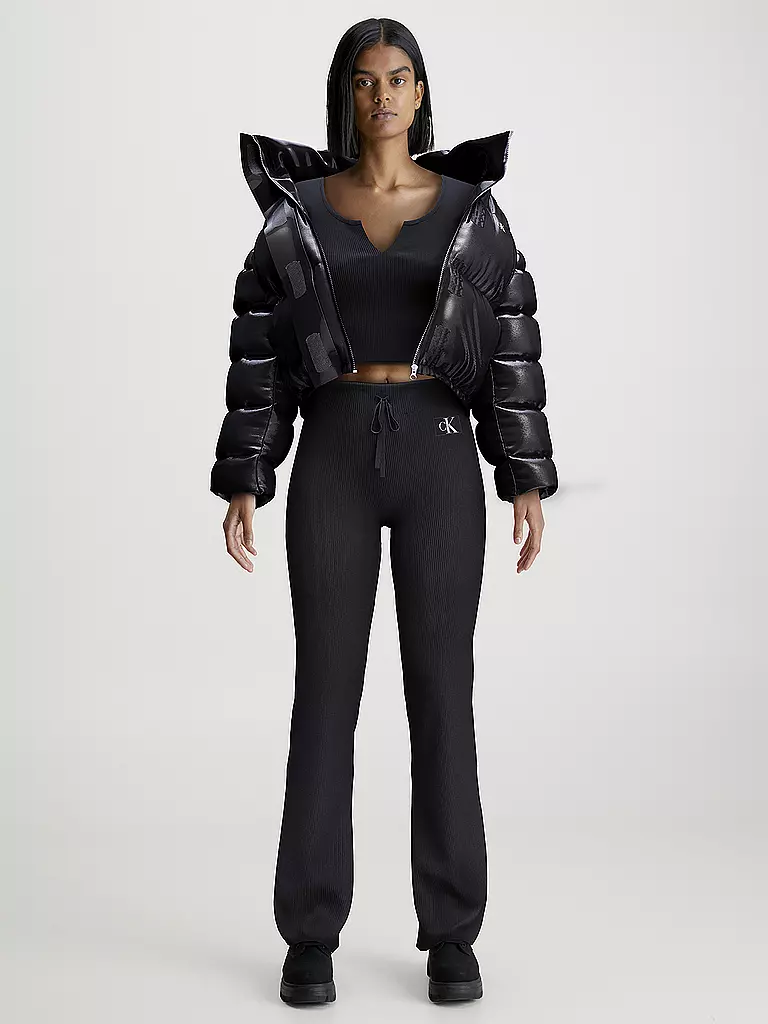 CALVIN KLEIN JEANS Steppjacke schwarz