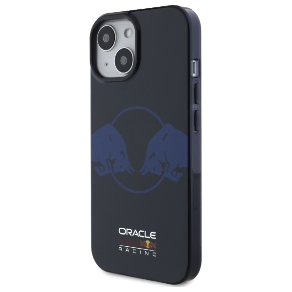 iPhone 15 MagSafe Hardcase Hülle IML Two Bulls (RBHMP15S24HIDBV) - Marineblau