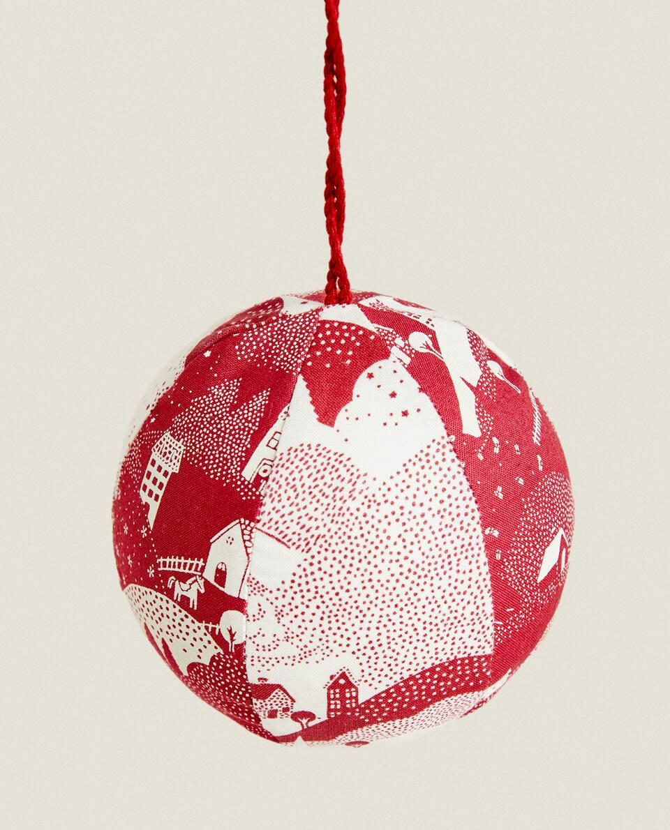 Enfeite de Natal em Patchwork