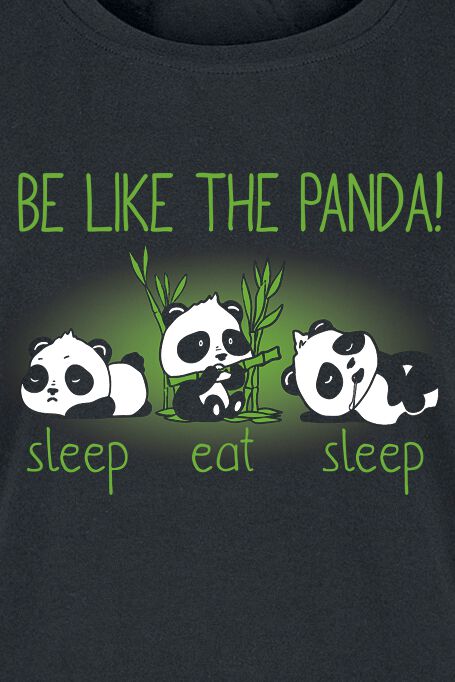 Be Like The Panda! | Tierisch T-Shirt Manches courtes