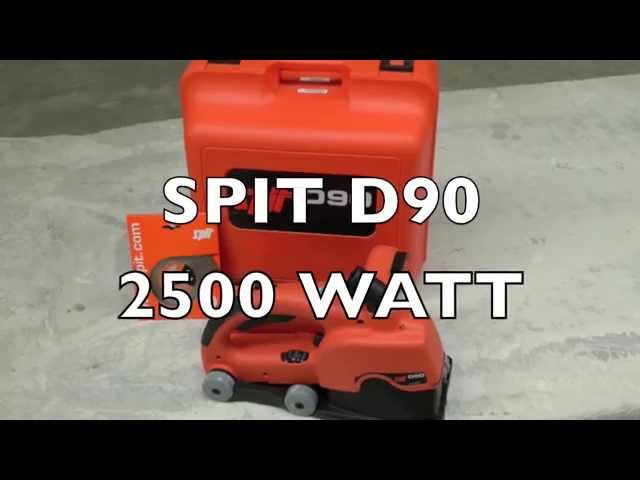 Spit D60 Sleuvenzaagmachine set in koffer - 1600W - 140mm - incl. diamantschijven