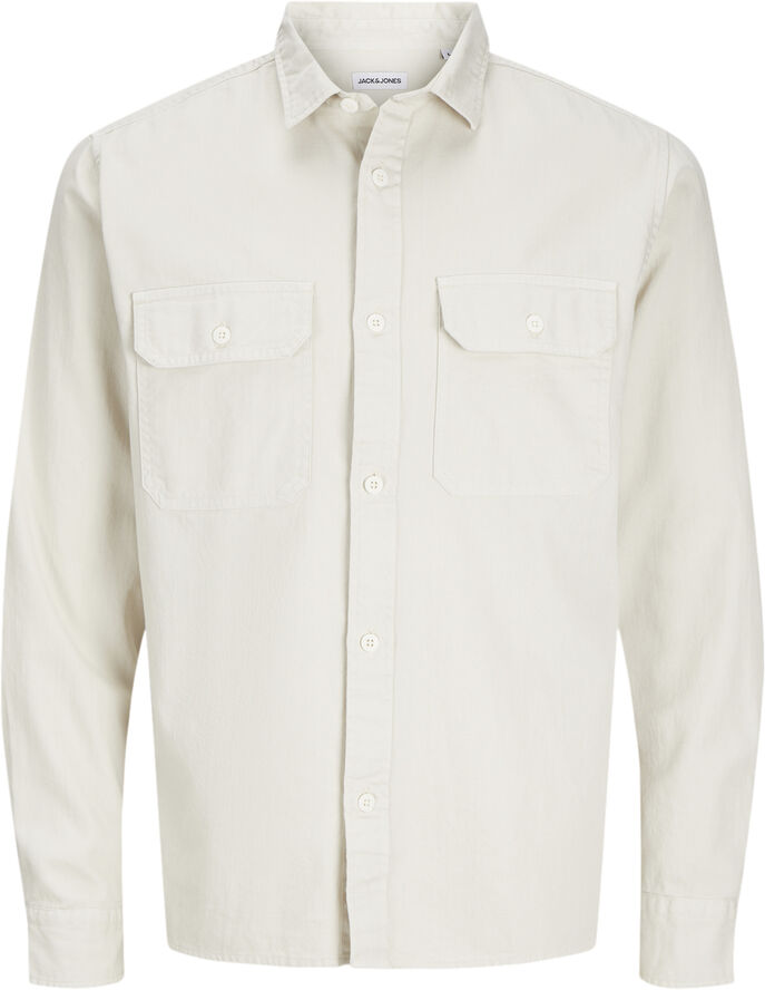 Jack & Jones JJETRAVIS SHIRT LS NOOS Moonbeam
