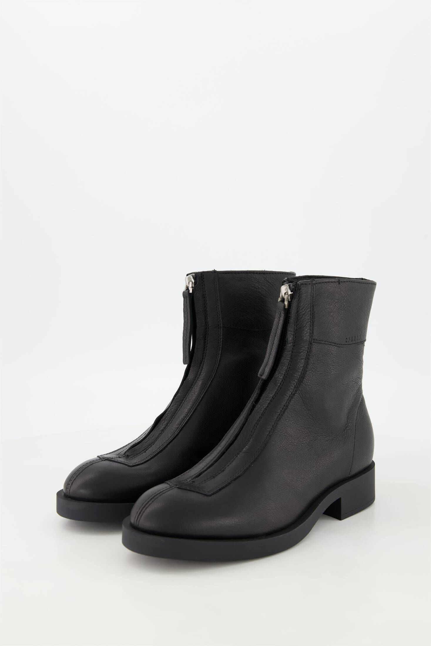 Copenhagen| Damen Ankle Boots FRONT ZIP aus Leder