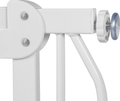 Lionelo Truus Slim Sikkerhetsgrind, White/Natural