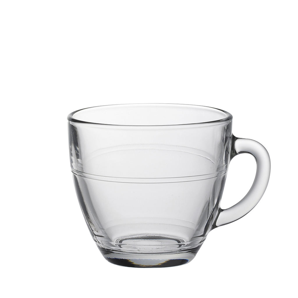 Le Gigogne® - Tasse en verre transparent 22 cl (Lot de 6)