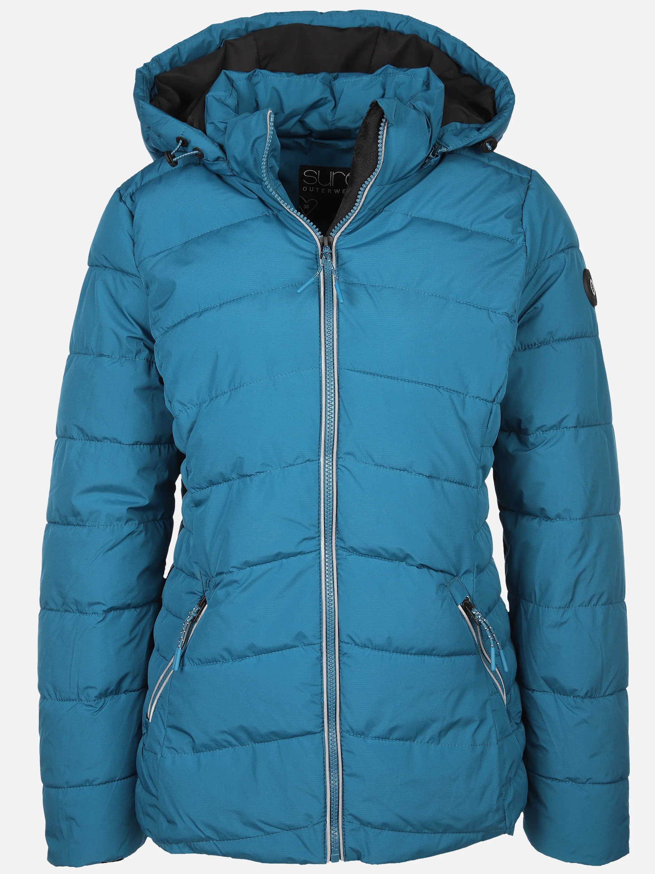 Damen Steppjacke mit Kapuze