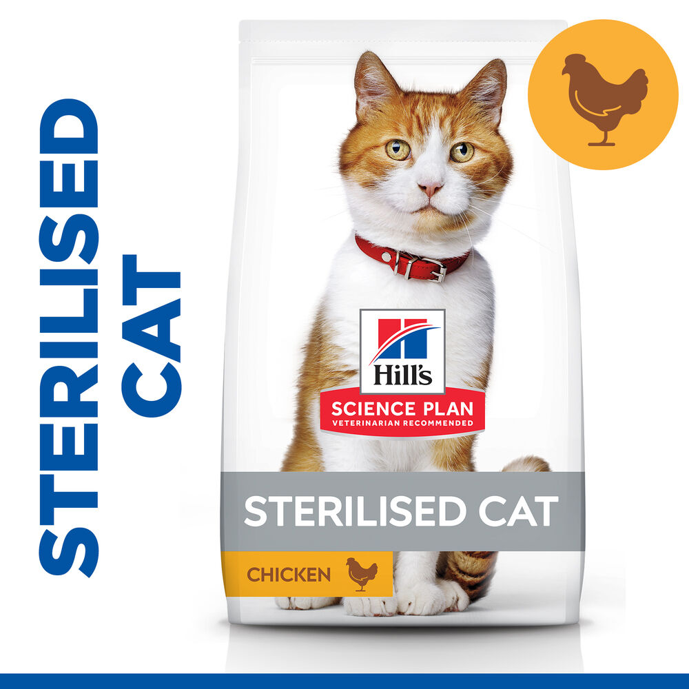 Hill's Science Plan Adult Sterilised Cat - Kattenvoer - 7 Kilogram - kip