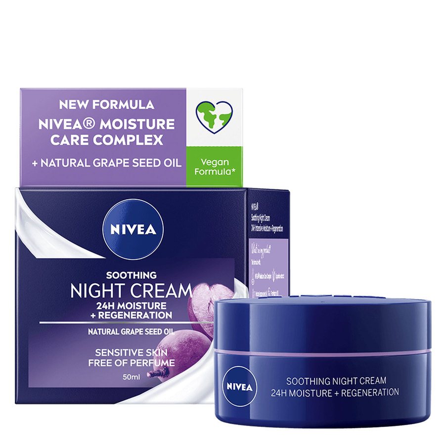 NIVEA Sensitive Soothing Night Cream 50ml