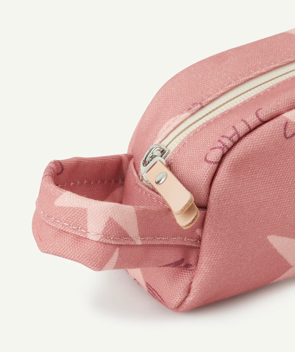 JOJO FACTORYTROUSSE POUR L'ECOLE FILLE ROSE IMPRIMÉ ÉTOILÉ