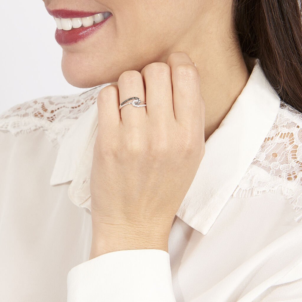 Bague Loriana Or Blanc Diamant