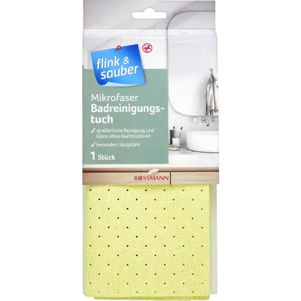 Mikrofaser Badreinigungstuch