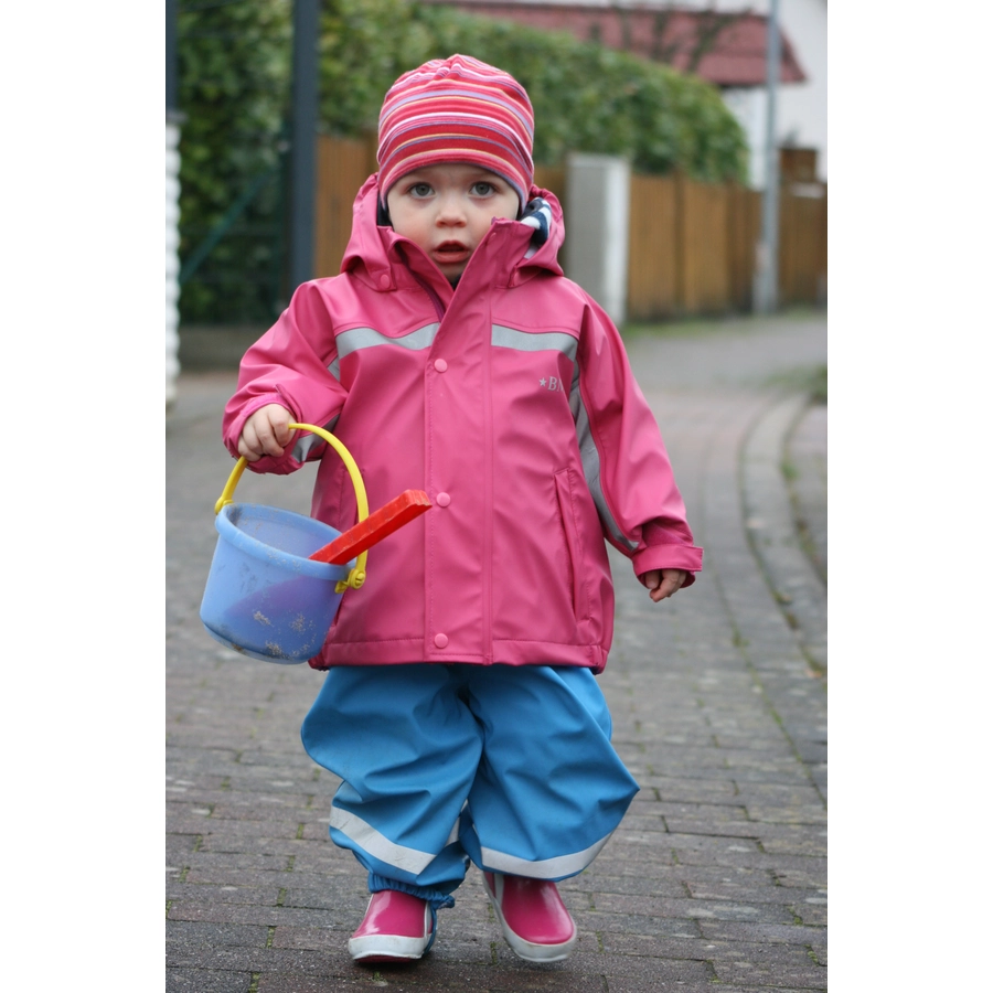 BMS Regenjacke Buddel pink