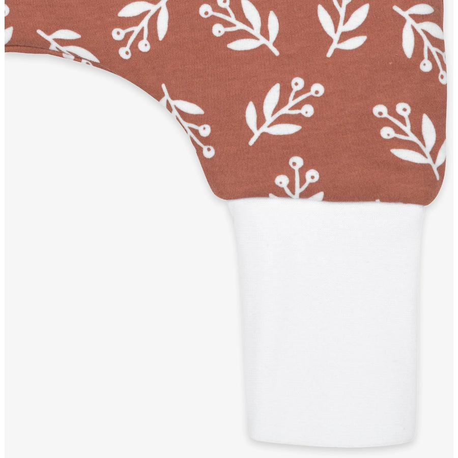 emma & noah Schlafsack mit Füßen Floral Mocca