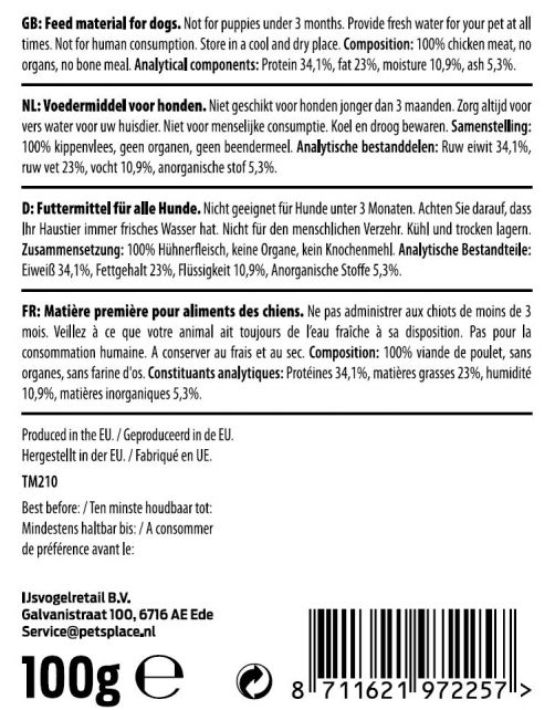 Timo Sticks 100 g - Hondensnacks