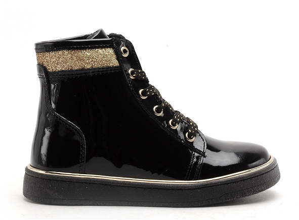 Bellamy boots bottine enfant fillette lessy noir