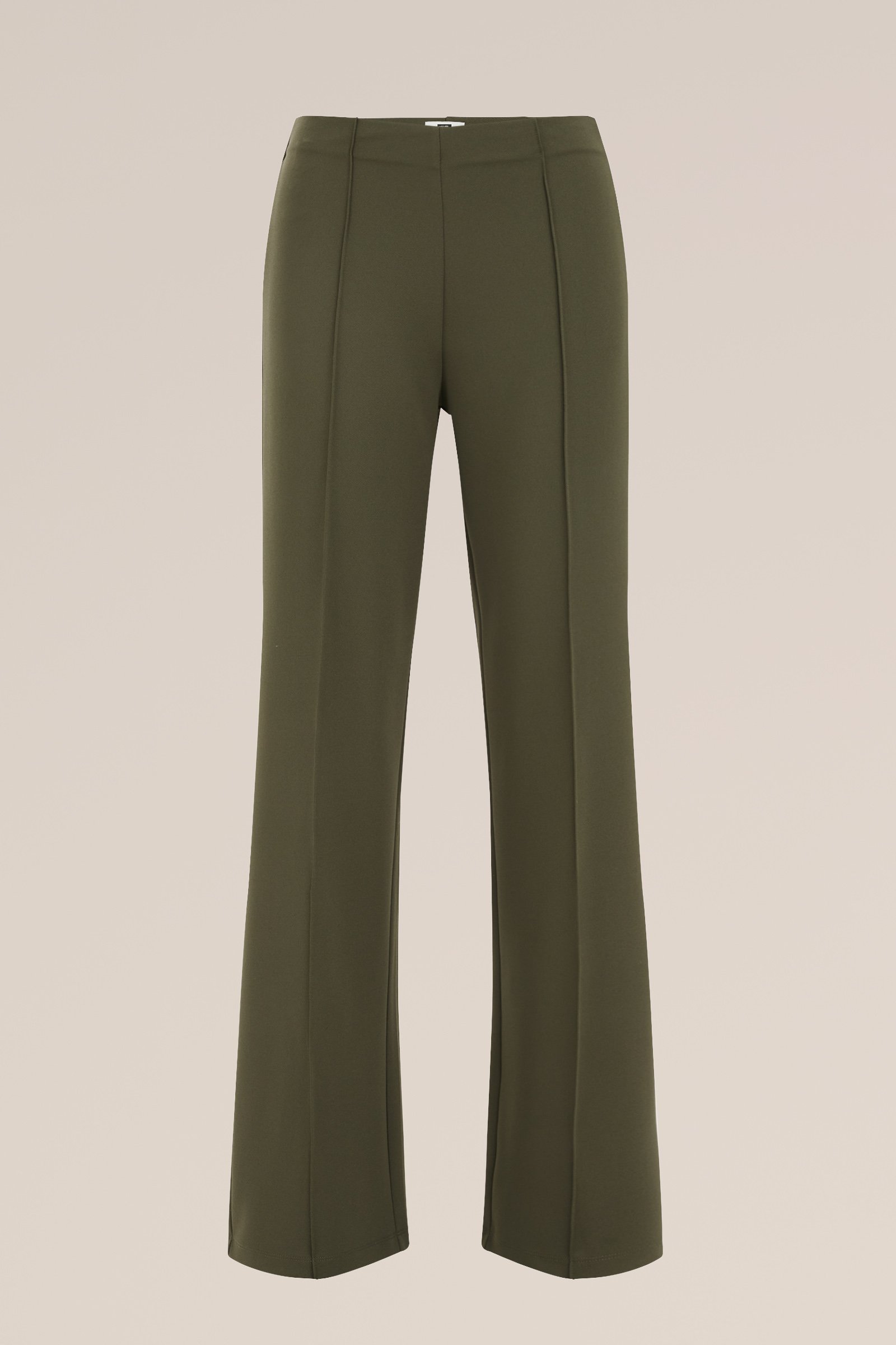 pantalon met stretch WE Fashion Legergroen