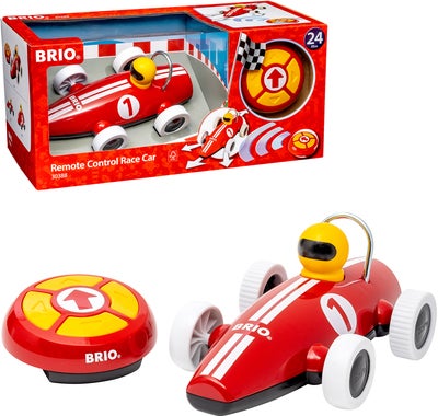BRIO 30388 Race Car Radiostyrt Bil, Rød