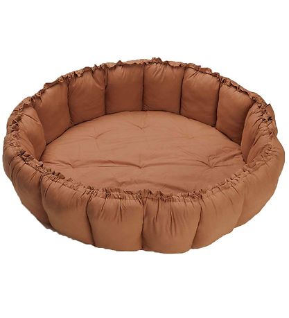 Play&Go Spielteppich - 3-I-1 - Ø130 cm - Gelbbraun Brown
