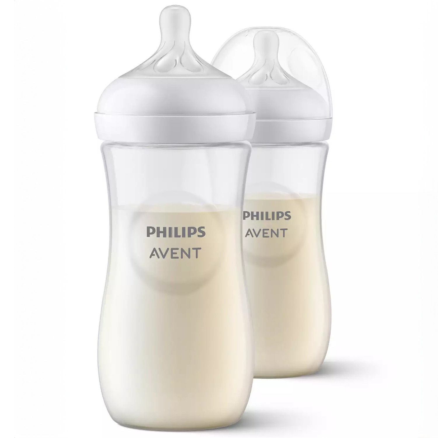 Philips Avent Natural Response 2 Flessen - 330 ml - 3+ maanden transparant