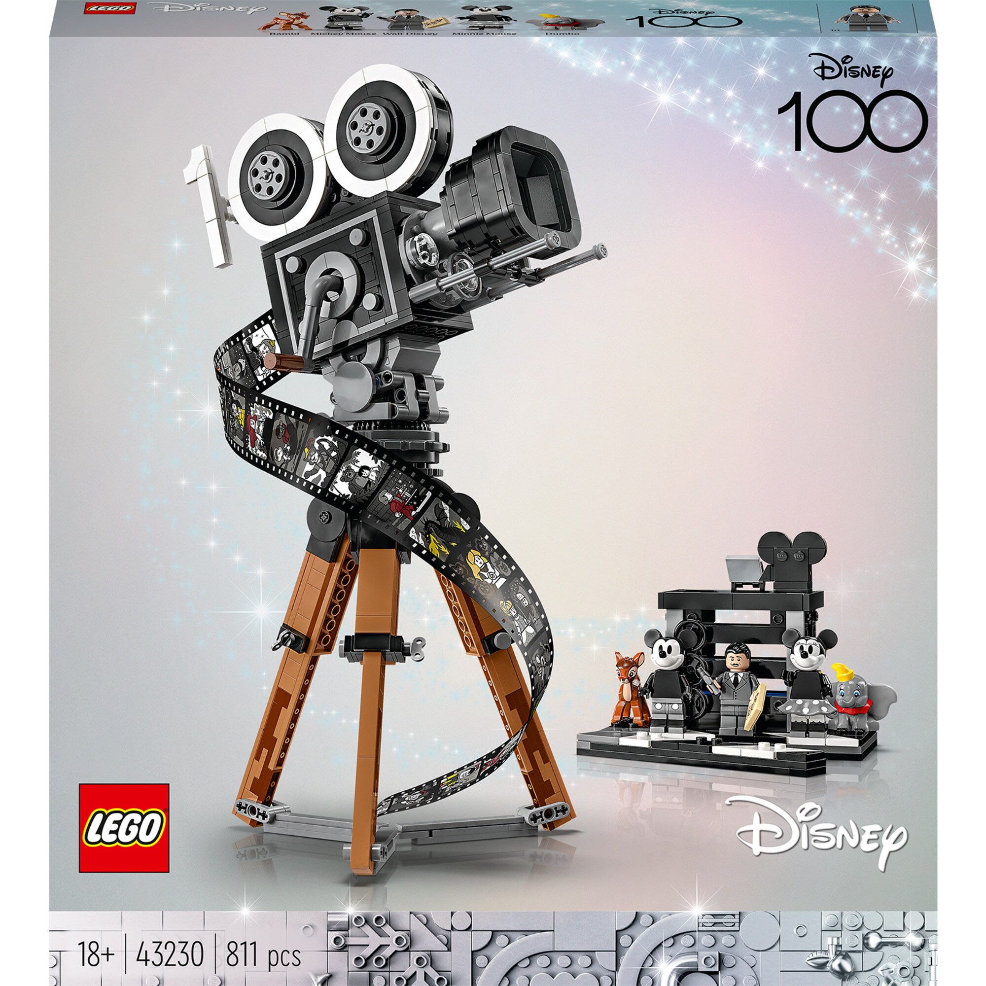 LEGO Konstruktionsspielzeug Disney Classic Kamera - Hommage an Walt Disney