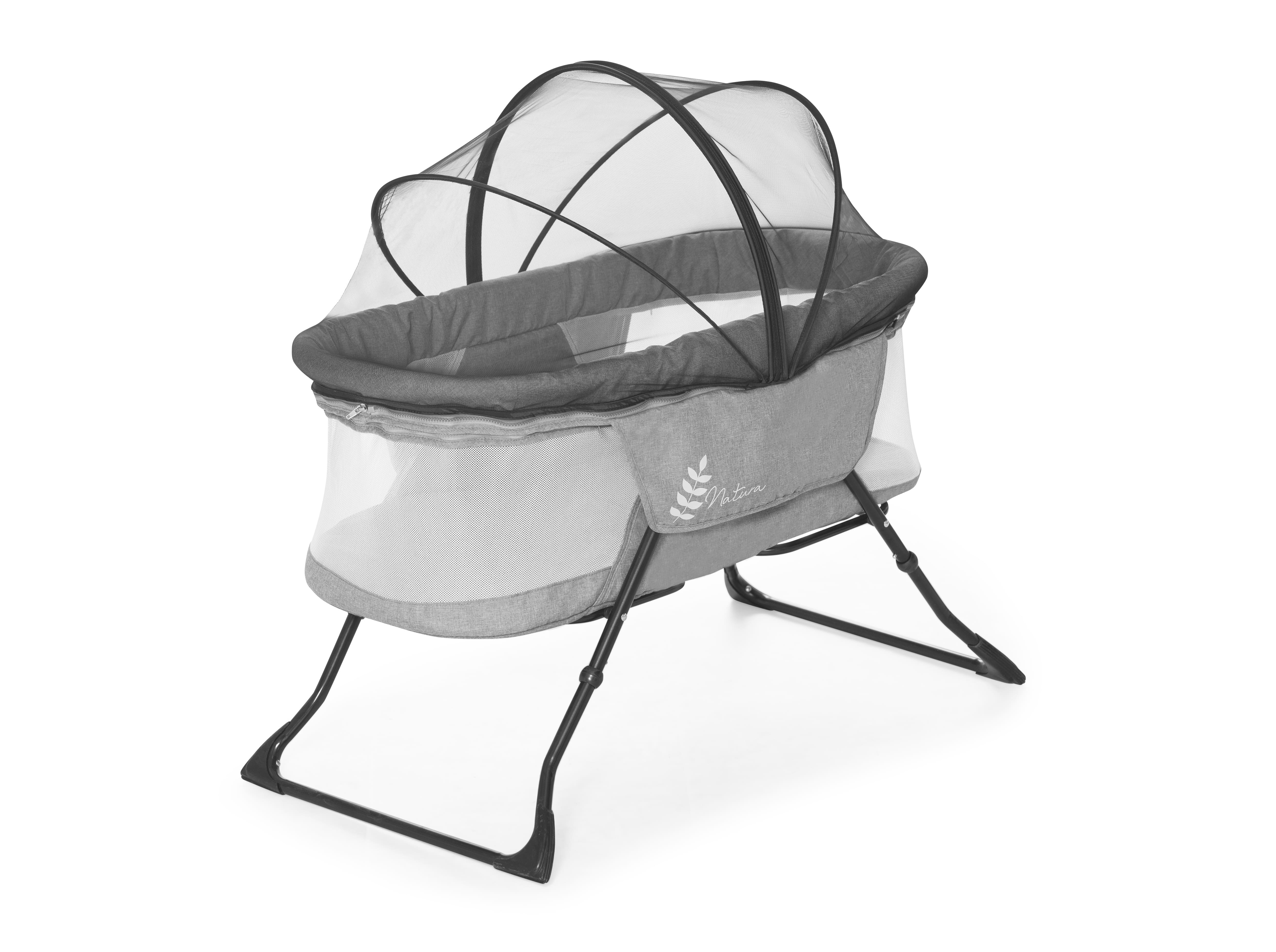 MINI BERÇO ASALVO CINZENTO