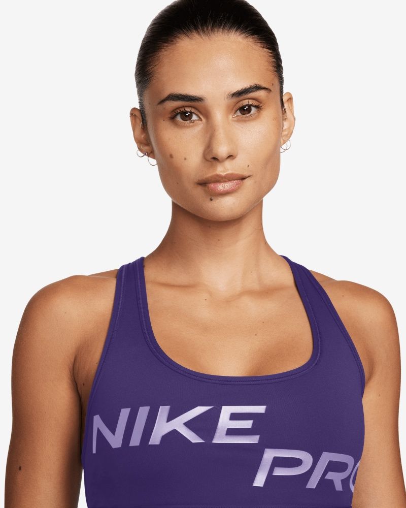 Brassière Nike Swoosh Violet pour femme