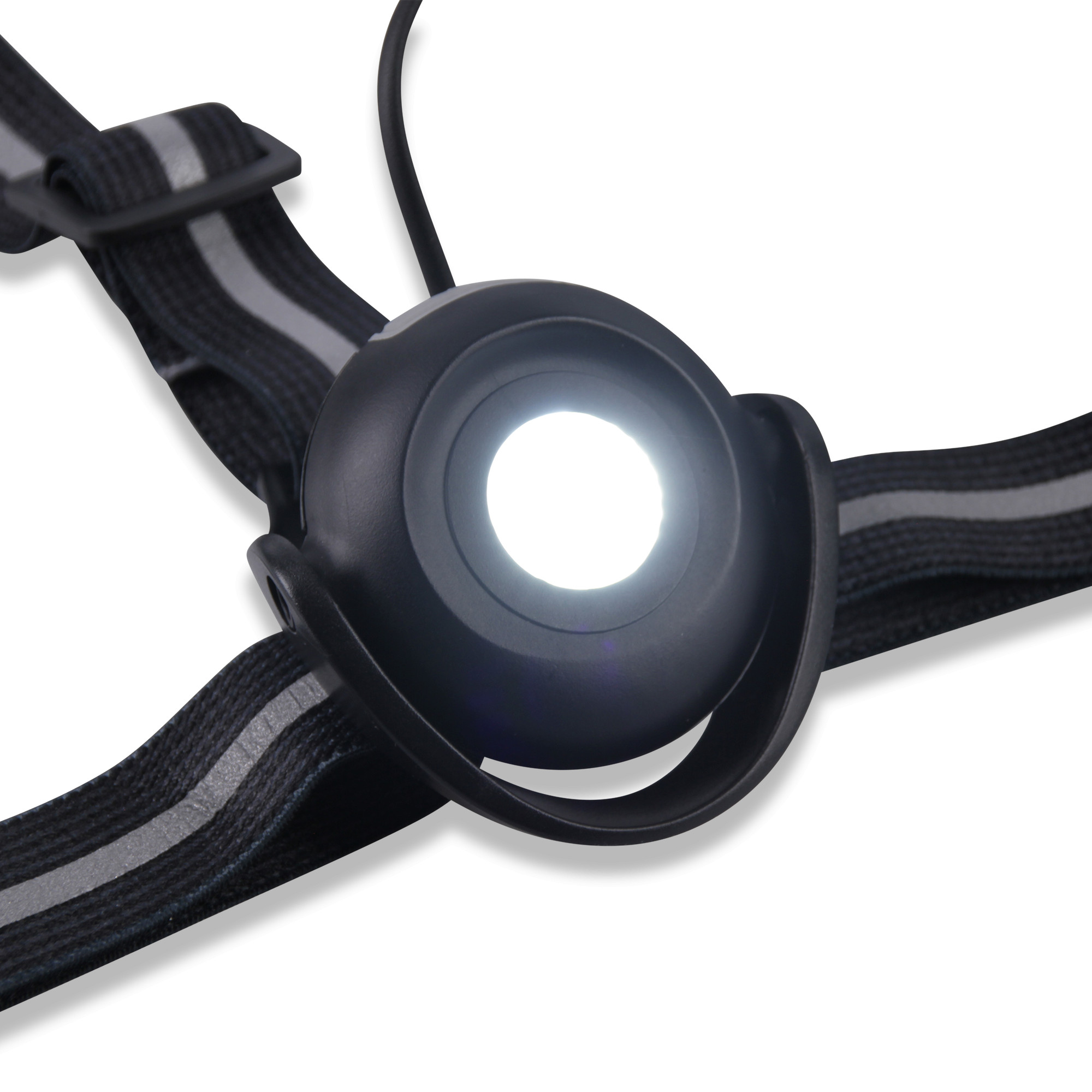 BOWINQ Boston 500 draagbare hardloop verlichting - Zwart
