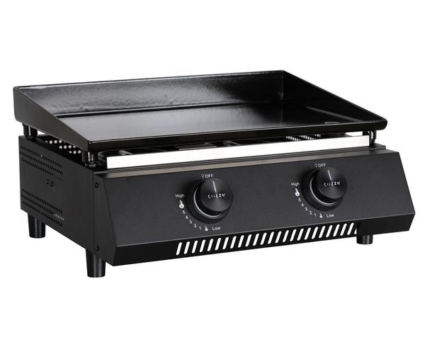 Cozze Gasgrill Plancha G-400 mit 2 Brennern,
