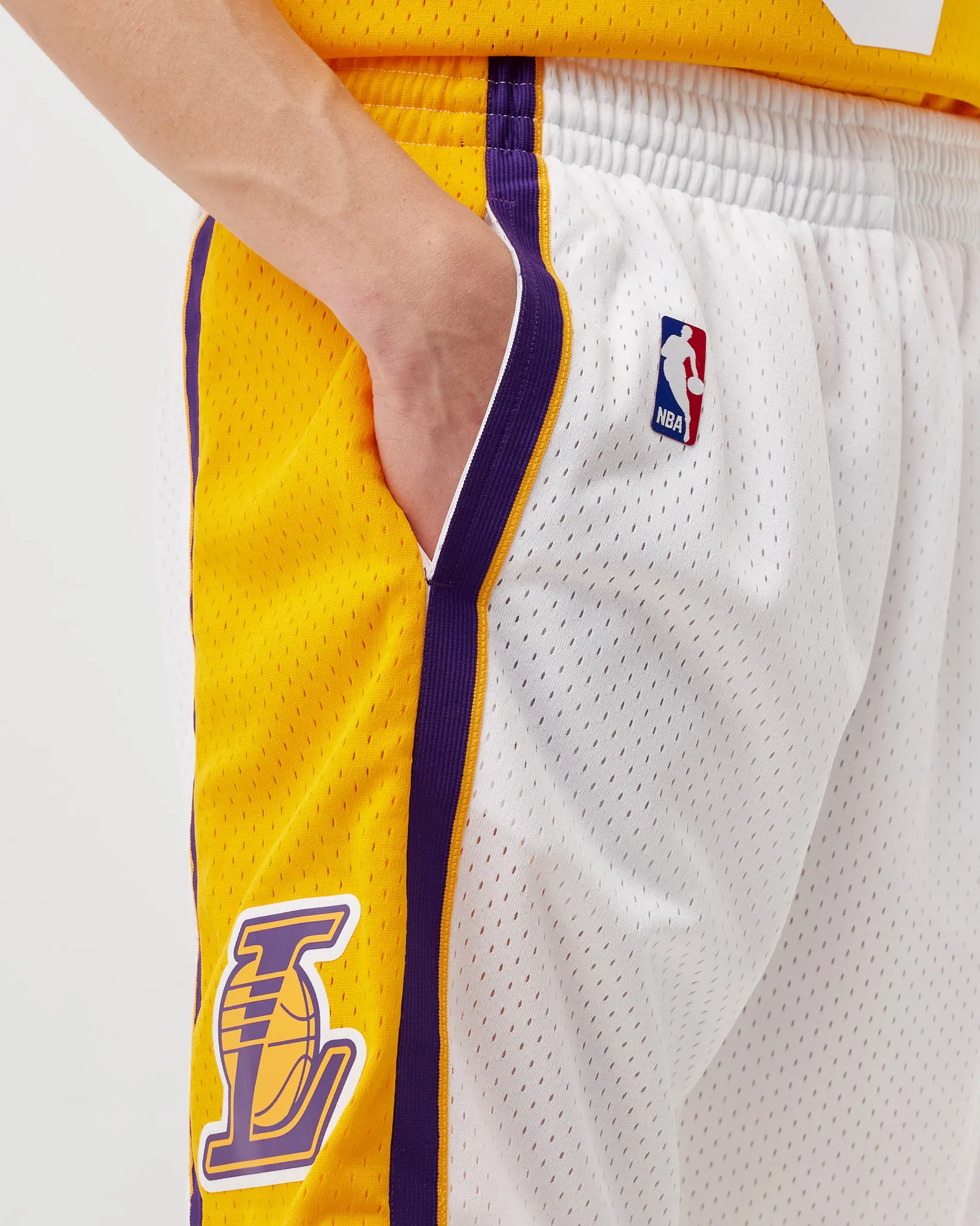 Mitchell & Ness NBA Swingman Shorts Los Angeles Lakers 2009-10