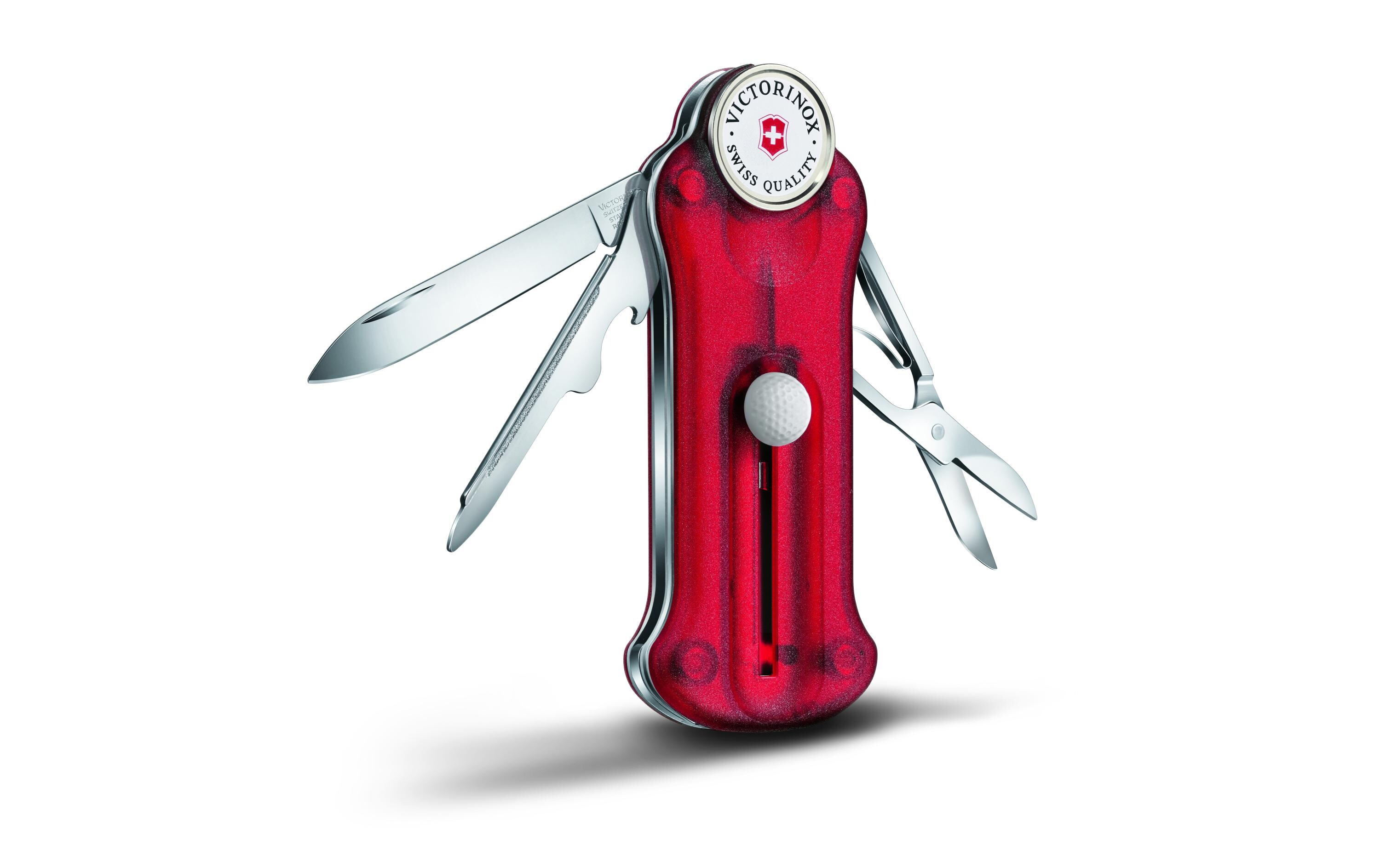 Golf Tool, RotTaschenmesser mit Spezialwerkzeugen für Golfer