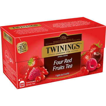 Twinings Four Red Fruits Thee 50g