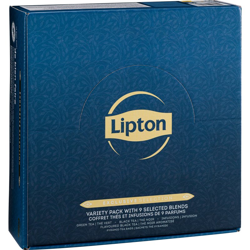 Thé et infusions Selection Exclusive Lipton - Coffret de 108 sachets pyramides