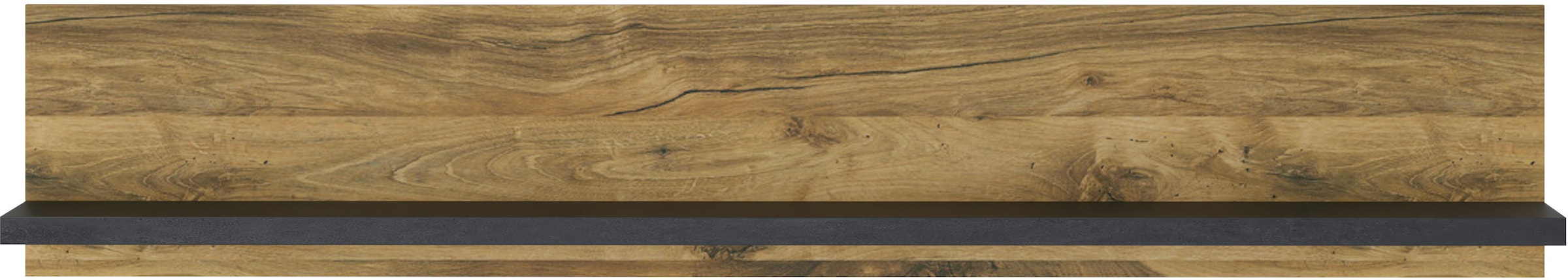 Home affaire Wandboard »York, modernes Wandregal, Hängeregal mit Ablagefach« vielseitig einsetzbar, in Hunton Oak Dekor verfügbar, 156 cm breit