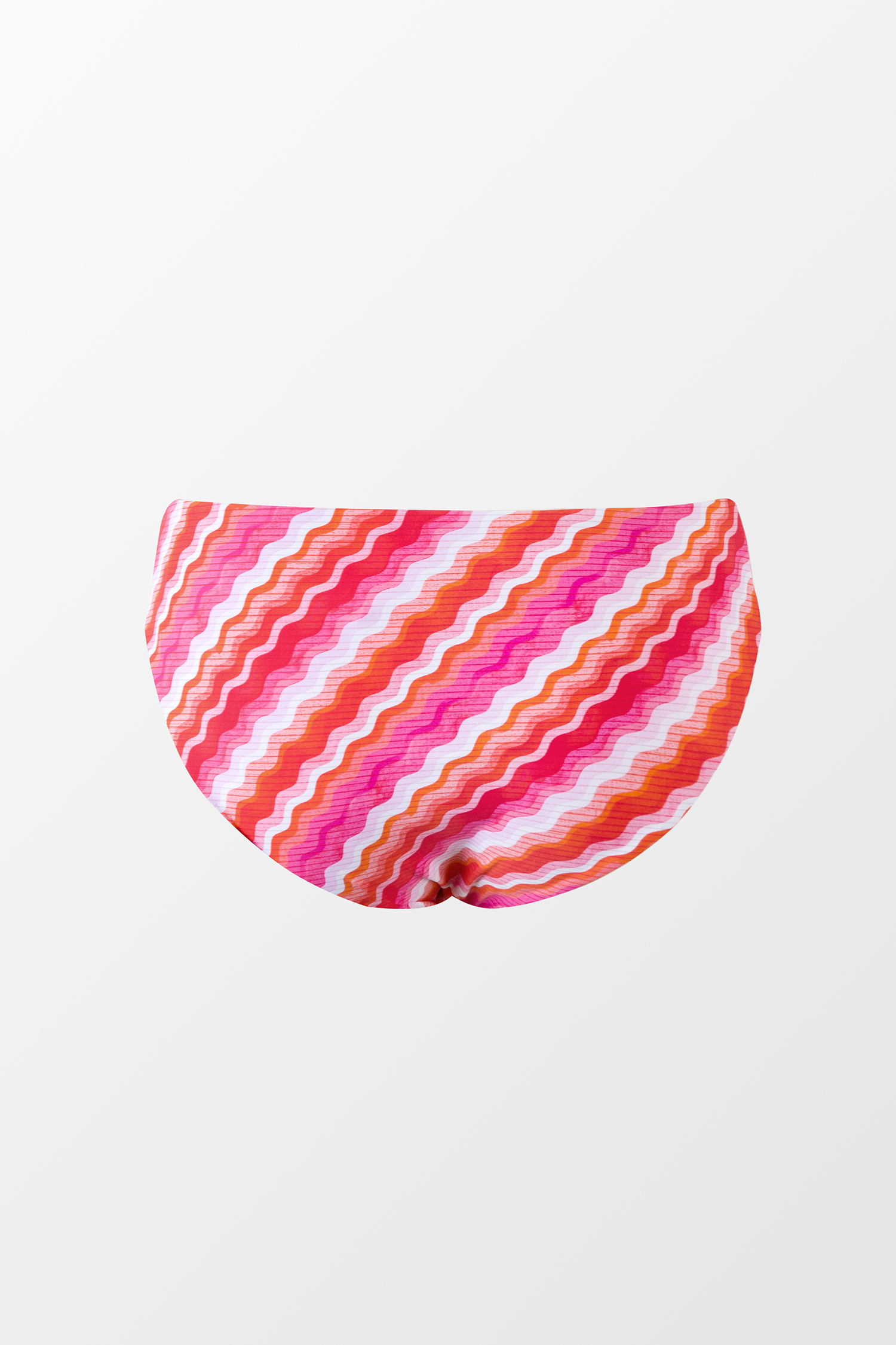 Bas de bikini hipster réversible à rayures