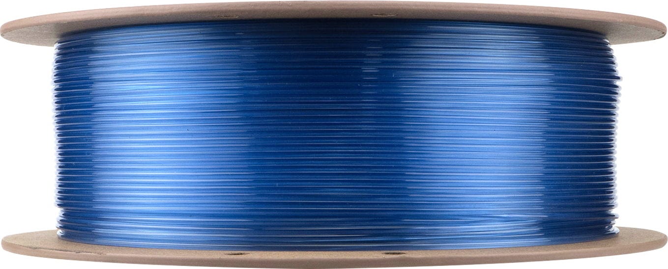 eSUN  PETG-Basic Translucent Light Blue, 1,75 mm / 1000 g    Technische Stärke von ABS trifft PLA Druckkomfort in Translucent Light Blue