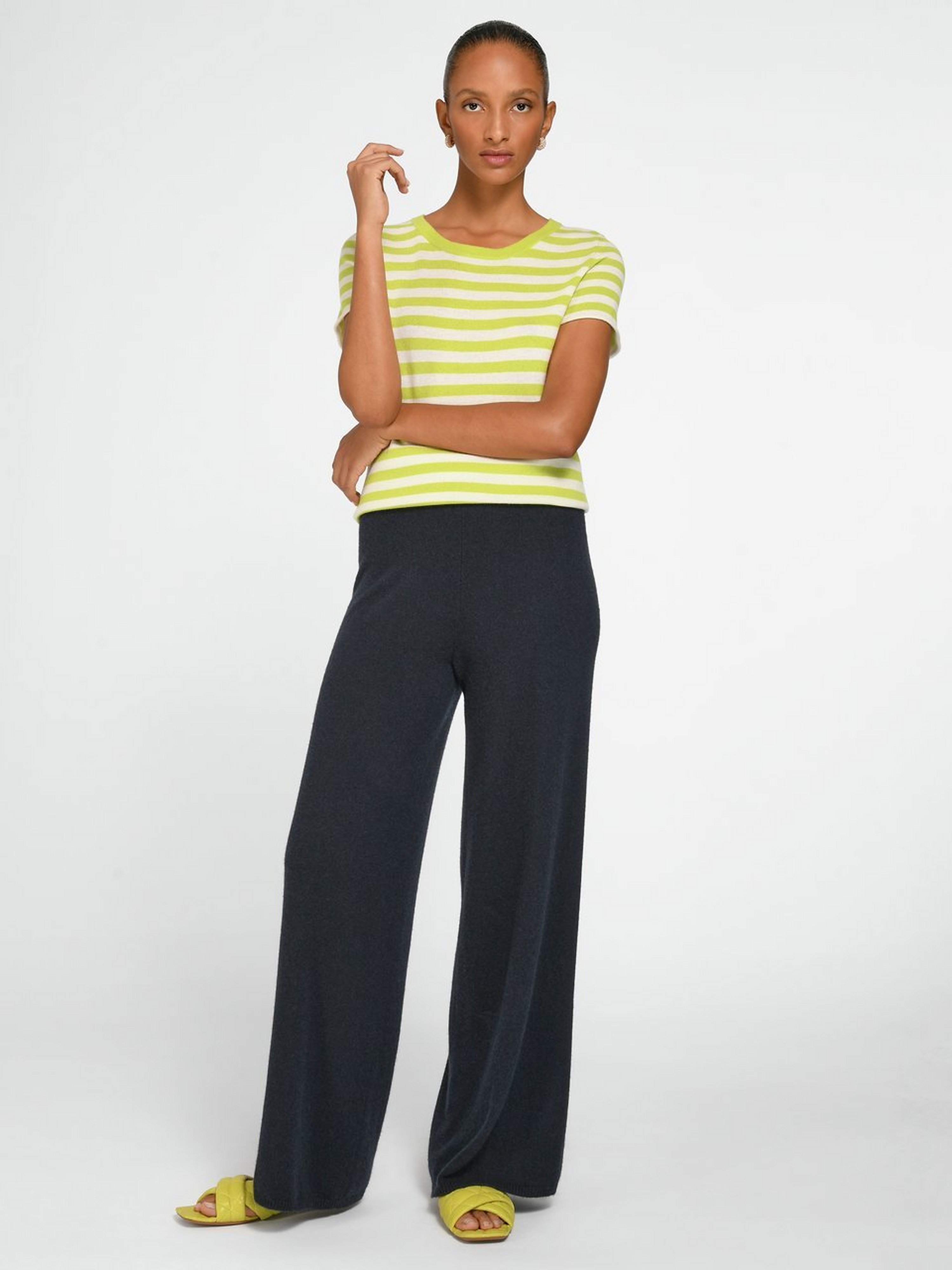 Kaschmir-Shirt mit 1/2-Arm