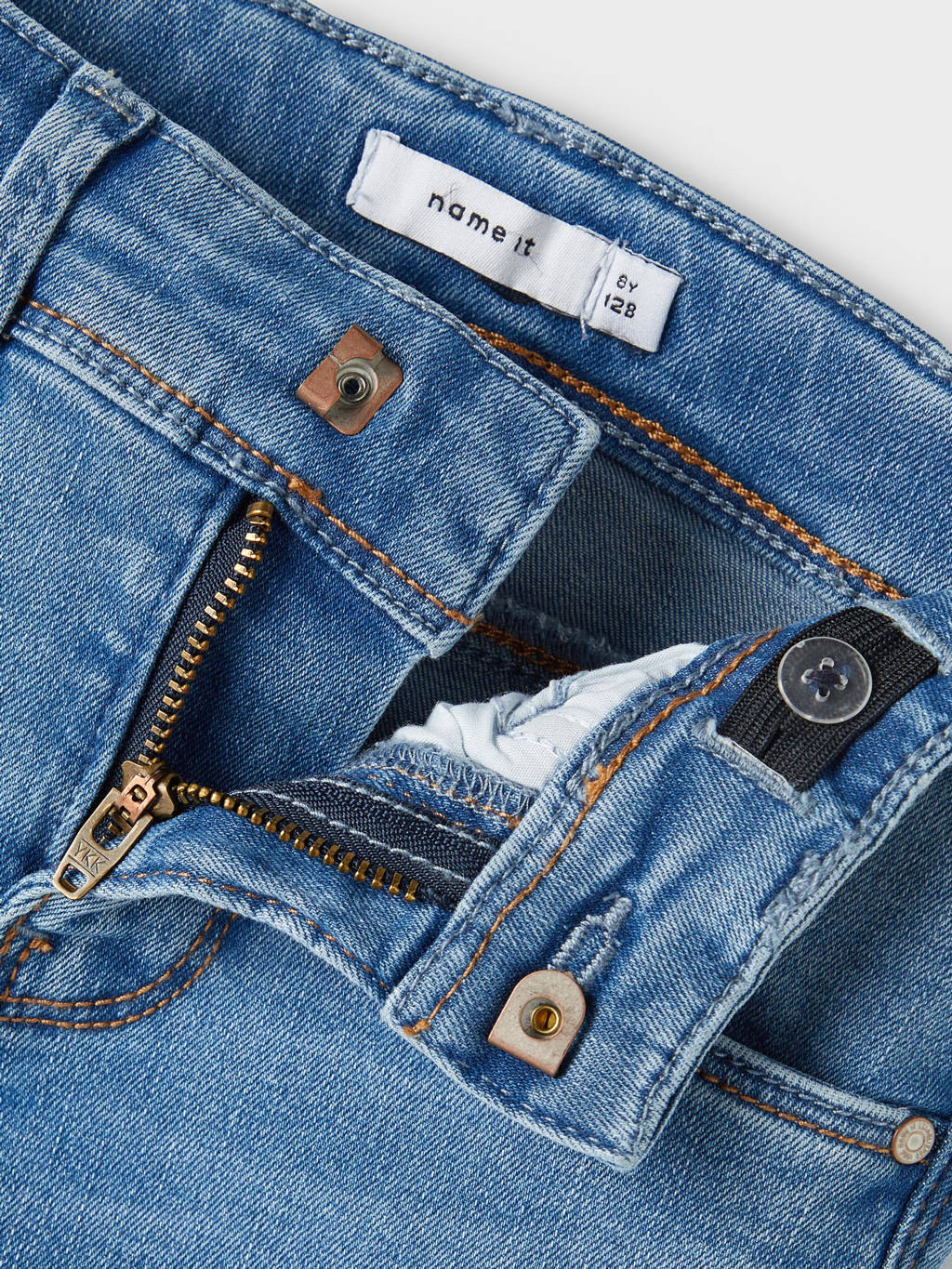 NAME IT bootcut fit jeans NKFPOLLY black denim