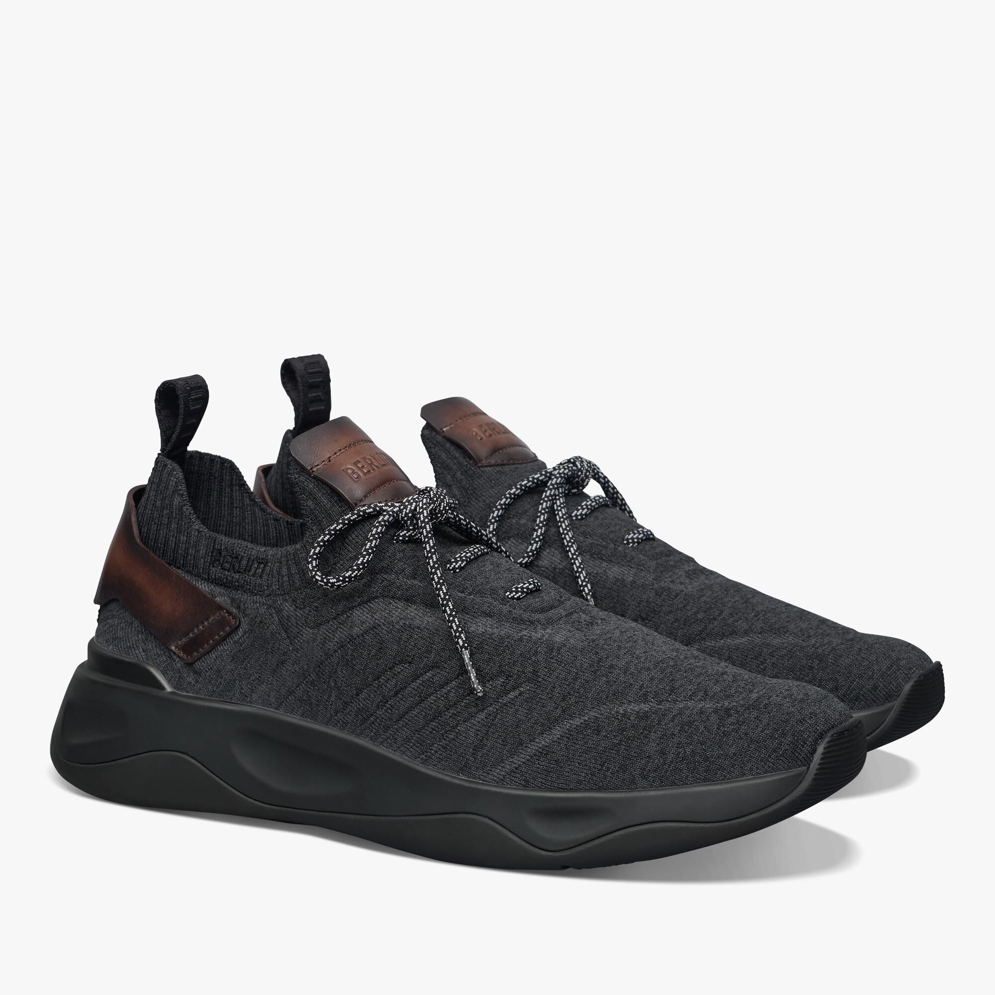 Sneaker Shadow En Maille Et Cuir