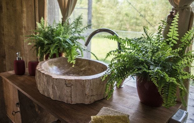 Glamping - Lodge Tent Übernachtung in Mirano bei Venedig als Geschenk