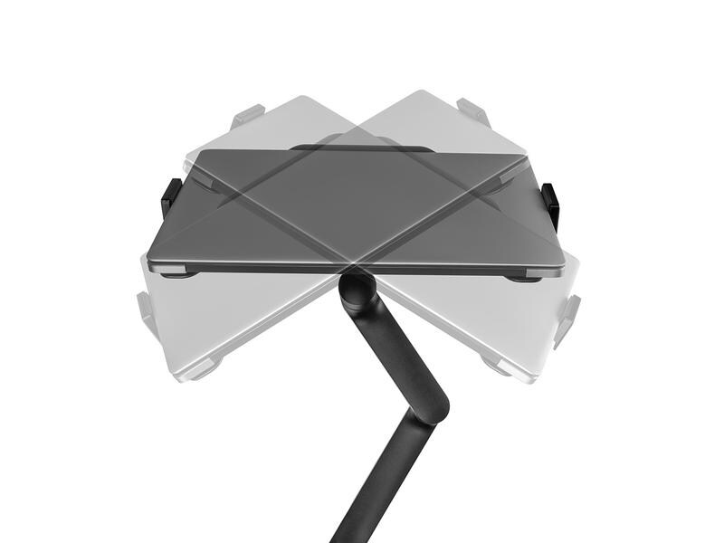 NEOMOUNTS Tischhalterung DS20-425BL2 bis 8 kg – Schwarz Full-Motion-Tischhalterung für 17-27